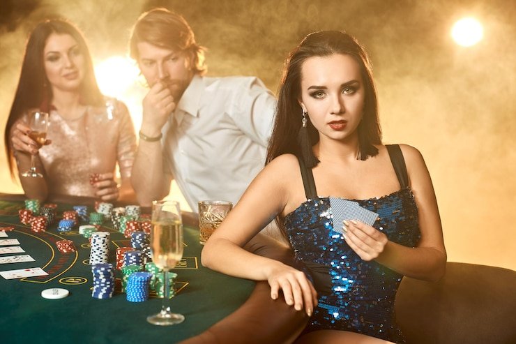 Antarmuka permainan Lightning Baccarat langsung di platform vegas969 dengan dealer profesional dan layar pilihan taruhan
